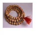 VIBRANCE Natural Chandan Mala for Pooja and Pooja with lab Certificate (Brown)