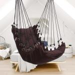 Faburaa Paradise Premium Swings for Adults, Swing For balcony Wt capacity 150 KG (Brown Design)