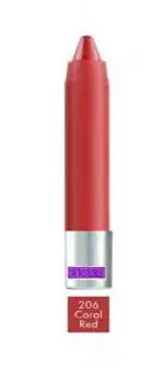 AVARS Coral Red 206 Stain Matte Lipstick for Professionals, 6 ml