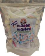 JEET BY KSHS Marshmallows Strawberry & Vanilla Flavour Twister Shape Candy 160gms