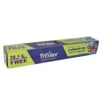 Freshee 25m Aluminium Silver Foil Roll, 11 Micron Thick Disposable Foil Paper For Kitchen Food Packing, Wrapping, Parcel