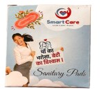 SMARTCARE S PAD Period Care (XL) Soft Sanitary Pads with Double Flaps enriched with Neem and Safflower (Pack of 2)