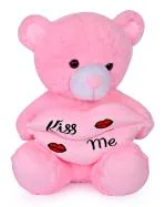Glance Hugs Stuffed Kiss Me Teddy Bear | Perfect Valentine Gift for Couple | Gift for Girlfriend , Wife for Someone Special.