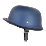 Sage Square German Retro Style World War Inspire Half Helmet (Blue Matte) (XL) (Non-Motorized)