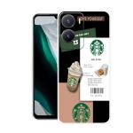 Draxon Vivo Y16 4G, V2204, Vivo T2x 5G, V2253, Vivo Y56 5G, V2311 Starbucks Coffee Printed Back Cover (10 x 3 x 20 cm)