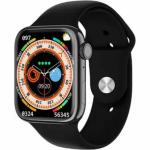 SSVOCATIONPOINT Black Smart Watch S-Ws-57 Smartwatch (Black Strap, Free Size)