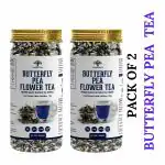 Vanalaya Blue Butterfly Pea Tea For weight loss Reduce stress and Anxiety 25gm Pack of 2