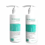 KERATINE PROFESSIONAL Keratin Shampoo, Hair Mask &Florish Serum (50 Ml) | Repair Shampoo, Repair Hair Mask and Florish Professional Serum for Thin Fine Hair | For Dry, Damaged & Color Treated Hair