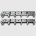 Rawk Stainless Steel Nice Khunti Bathroom Cloth Hooks Hanger Door Wall Bedroom Bathroom Robe Hooks Rail for Hanging Keys,Clothes,Towel Steel Hook (Silver -Pack of 2)