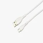Ridge RCC001 3in1 CHARGING CABLE 3 A 1 m COPPER Micro USB Cable (Compatible with MOBILE PHONES, TABLETS, White, One Cable)
