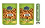 Aldeira Raw California Almonds (500g x 2) | Premium Quality Badam | Protein & Fiber-Rich Dry Fruits | Pouch Pack of 2