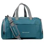 Travalate Travel Duffle Luggage Bag Organizer | Multi Pocket Ultra-Light| Polyester 45 Lt| Men and Women | 21 X 09 X 11 Inch | Sea Green