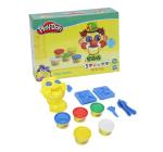 Playdoh Play Faces Activity Toy with 5 NonToxic Play Doh Colors for Kids Multicolor 3Y+