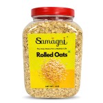 Samagni Rolled Oats 1 Kg | Gluten Free Oats High Fibre | 100% Wholegrain