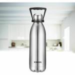 Borosil Bolt Vacuum Insulated Flask (1.5 L, Silver)