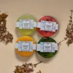 KIAS HERBAL Assorted Handmade Soaps Combo, Pack of 12, 50g each, Aloe Vera Rose Papaya Cucumber Neem Tulsi || Luxury Natural Herbal Soap Gift Set || Paraben Free