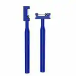 Safe-o-kid Tongue Tip Exerciser Lateralization Lifting Oral Muscle Training Set of 2 -Blue