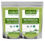 Moringa Leaf Powder for Weight Loss-Super Food Supplement (100gm X 2 ) (2 x 100 g)