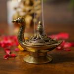 StatueStudio Brass Peacock Showpiece