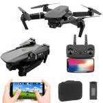 flatmop 4k HD Drone Camera for Adults and Kids, FPV Live Video RC Quadcopter WiFi Drone Camera