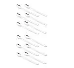 Dynore Stainless Steel 12 Pcs Soda Spoons/Bournvita/Horlicks Spoon/Milkshake Spoon/Bar Spoon 8 inch- Set of 12