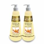 Zavers Honey Almond Body Lotion - Elevate your skincare routine with Zavers Honey Almond Body Lotion - Enriched with Natural Ingredients for Nourishment and Moisturization | Honey Almond, Pack of 2 - 800ml