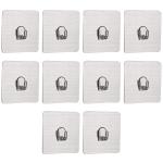 ELITEHOME Wall Hooks For Hanging Strong Sticky Hooks For Kitchen,Hooks For Wall Self Adhesive Hook