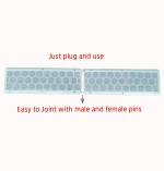 LJL Traders Mosquito Net with Dust Controller 42 x 15 cm( 16.5 x 5.75 Inch ) 10 P with Extension 5P