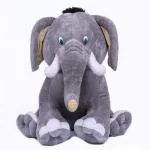THE RED BABY Cute Elephant Soft Toy Stuffed Toy for Kids Toddlers Boys Girls Best Birthday Gift for New Born Home Decor Gifting Item (30 CM)