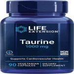 Life Extension Taurine 1000 mg, 90 vegetarian capsules