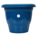 Kraft Seeds Blue Plastic Planter Bottom Plate 18 cm (Pack of 2)
