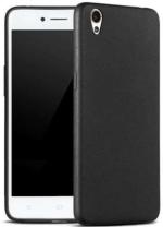 Aaralhub Oppo A37 Black Rubber, Silicon Dual Protection Front And Back Case