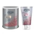 Jolen New York Creme Wax White Chocolate 800g & Lumeric B3 Hair Removal Cream (Peach) 50g - Combo