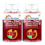 DR. MOREPEN IRON & ZINC TAB 60S, PACK OF 2