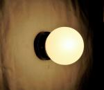 ONECYA ROYAL FANCY Traditional Indoor Wall Light Brown Color Globe Shape E27 Holder Upto 100-Watts Made in India (Bulb Not Included) (styal 05)