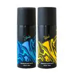 ME & EX Steele & Rebel Deodorants - for Men | Pack of 4 | 150ml Each