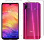 ISHANGEL Front and Back Screen Guard for REDMI MI NOTE 7,REDMI MI NOTE 7S, REDMI MI NOTE 7 PRO, Gorilla Hammer Proof, flexible fiber unbreakable Screen Protector, [Not a Tempered Glass] (Pack of 2)