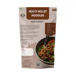 Native Pods Multi Millet Noodles - Not Fried, No MSG -No Maida - Pack of 1- 180g