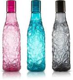 Nariya Multicolor Water Bottles 1000 ml ,Pack of 3