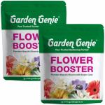 Garden Genie Flower Booster for Flowering Plants 1.66 Kg (2 Bags of 830g) | Essential Organic Growth Fertilizer for All Flower Plants, Powder