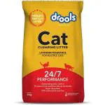 Drools Clumping Lavender Fragrance Cat Litter (for Multiple Cats), 10kg