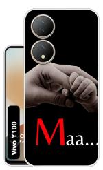 Snazzy Multicolor Silicon Shock Proof Back Cover for vivo Y100