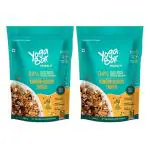 Yogabar Wholegrain Breakfast Muesli - Almond + Quinoa Crunch|Pack of 2 |400gm Each