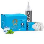 ROYAL SWAG Ayurvedic & Herbal Cigarette, Mint Flavour Smoke for Nicotine Free & Tobacco Free Cigarettes with Shot Helps in Quit Smoking - (200 Sticks + 1 Shot 100 ML)