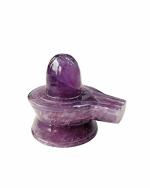 Shubhanjali store Natural Stone Shivling Statue 121-130 Gm (3.4 x 5.6 x 4.5 cm)