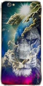 instyler Gionee S6 Matte Vinyl Lion Printed Mobile Skin Sticker with Scratch Resistant Lamination