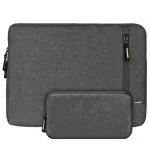 Stysol Grey Denim 15-15.6 Inch Laptop Sleeve Cover For Dell, Apple, Lenovo, Hp, Macbook, Samsung, Ultrabook (Set Of 2)