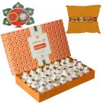 Feastive Celebrations Bikanervala Kaju Kalash Raksha Bandhan Hamper With 2 Rakhis, 500 Gm