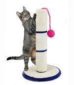 Sage Square Pet Friendly Scratching Pole Scratch Post For Cat Kitten Puppy For Pets Happiness (39 X 24Cm)