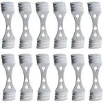 Ikalaa Metal Wick Holder for Candle Making (Pack of 12)